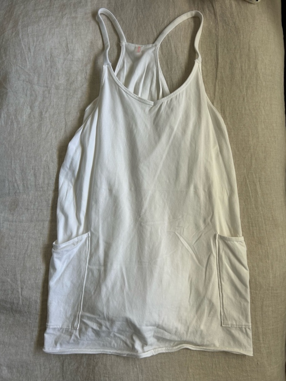 Free People Hot Shot Mini Dress in White